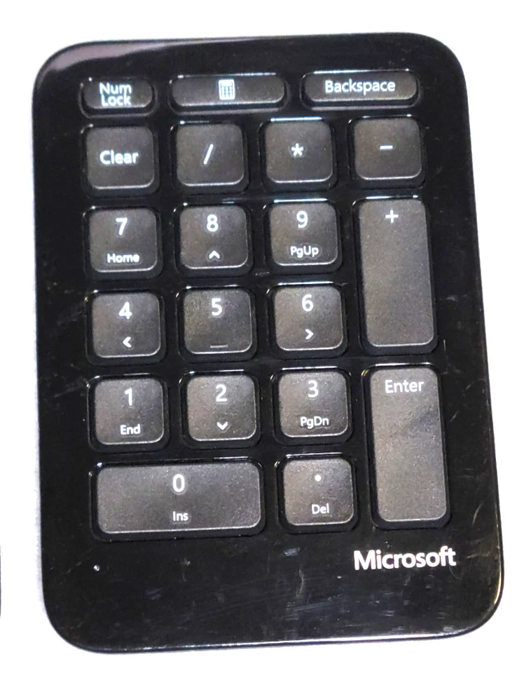 Microsoft Sculpt Ergonomic Wireless Desktop Keyboard, Keypad, No Dongle - Image 2 of 4