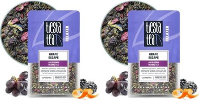 - Grape Ese, Loose Leaf, Juicy Grape Herbal Tea,