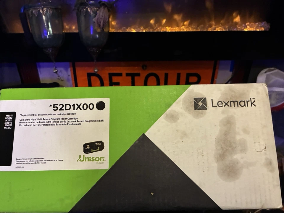 Lexmark 52D1X00 Extra High Yield Return Program Toner Cartridge BNIB Sealed 45K - Image 4 of 4