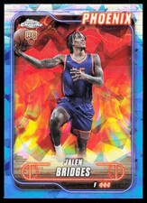 2024-25 Topps Chrome Sapphire #146 Jalen Bridges