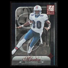 Tony Martin #57 2000 Donruss Elite Miami Dolphins Football Card NFL NM