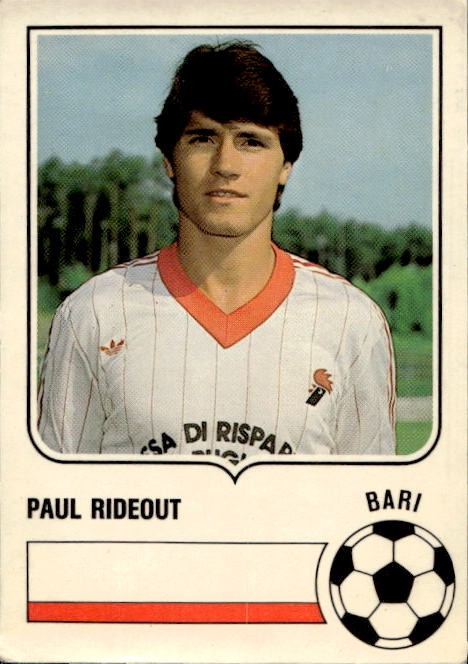 Figurina Forza Goal Perfetti 1985/86 # BARI/5 Paul Rideout Bari