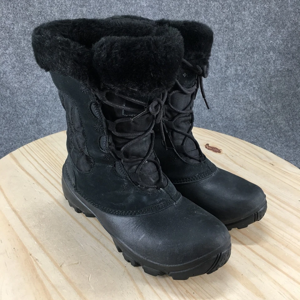 Columbia Botas Impermeables Mujer 8 Sierra Summette IV Negro Sherpa BL1602-010 Foto 3 de 4