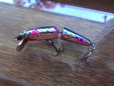 Custom Painted Rapala Jointed J-7  Blue Vampire
