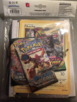 Pokémon TCG 25th Anniversary First Partner COLLECTOR'S BINDER - 3 Booster packs
