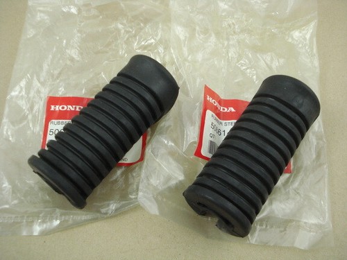 Honda CB125S SL100 CL125 CA175 CB175 Footpeg Footrest Rubber - Picture 5 of 6
