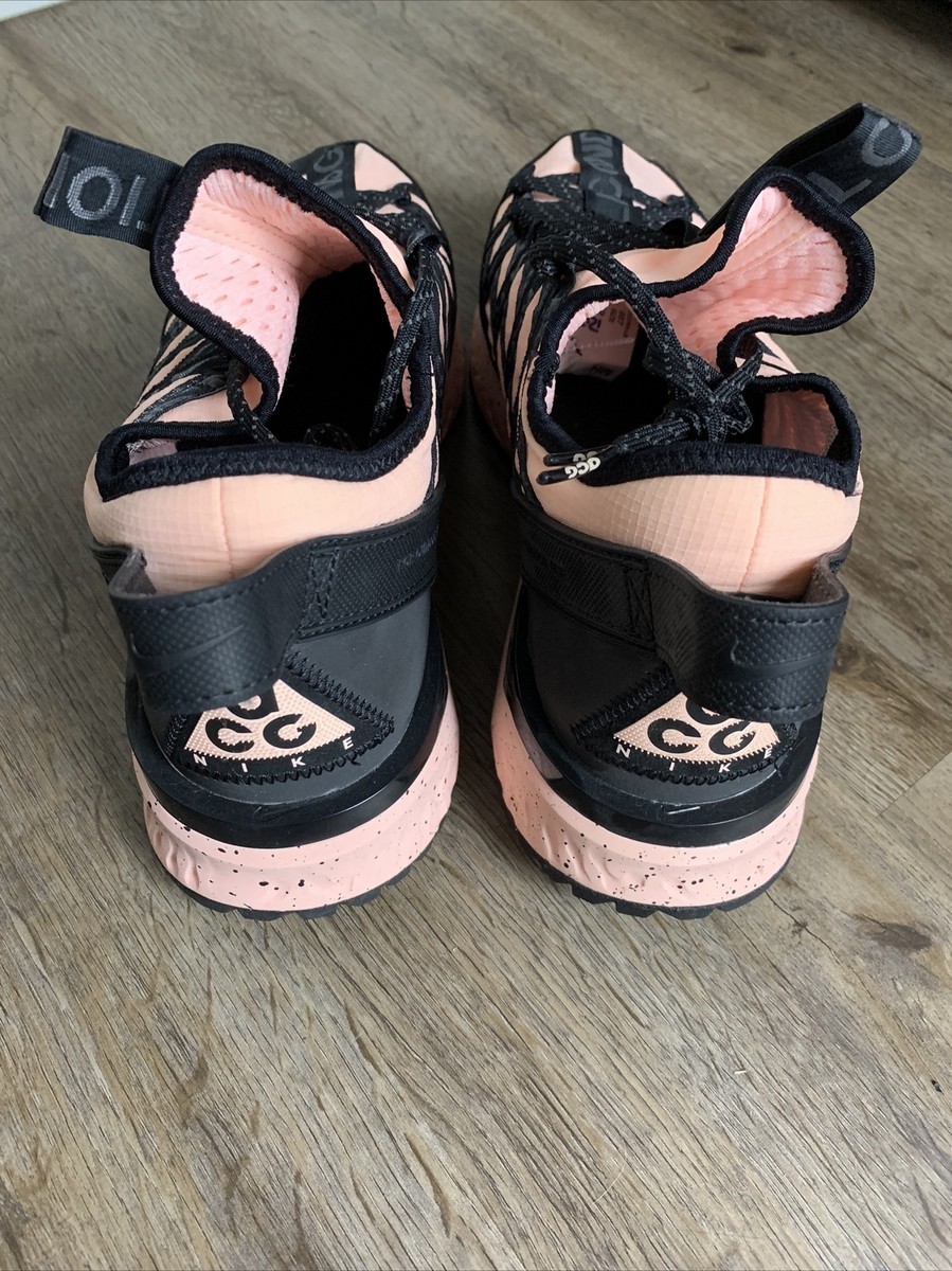 Nike AGC React Terra Gobe Limited ED Black/Pink Shoes BV6344-800 Men\'s Size 11 Nike AGC React Terra Gobe Limited ED Black/Melon Shoes  main image 4