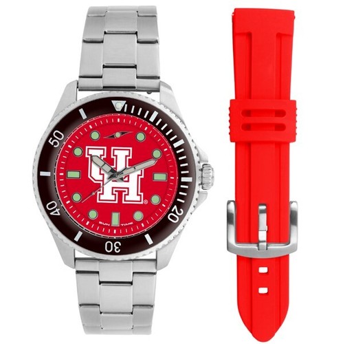 Sun Time Men's Licensed Collegiate Contender Watch Gift Set (Pick Your Team) - Picture 70 of 210