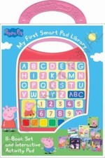 Peppa Pig: My First Smart Pad Library 8-Book Set and Interactive Activity Pad