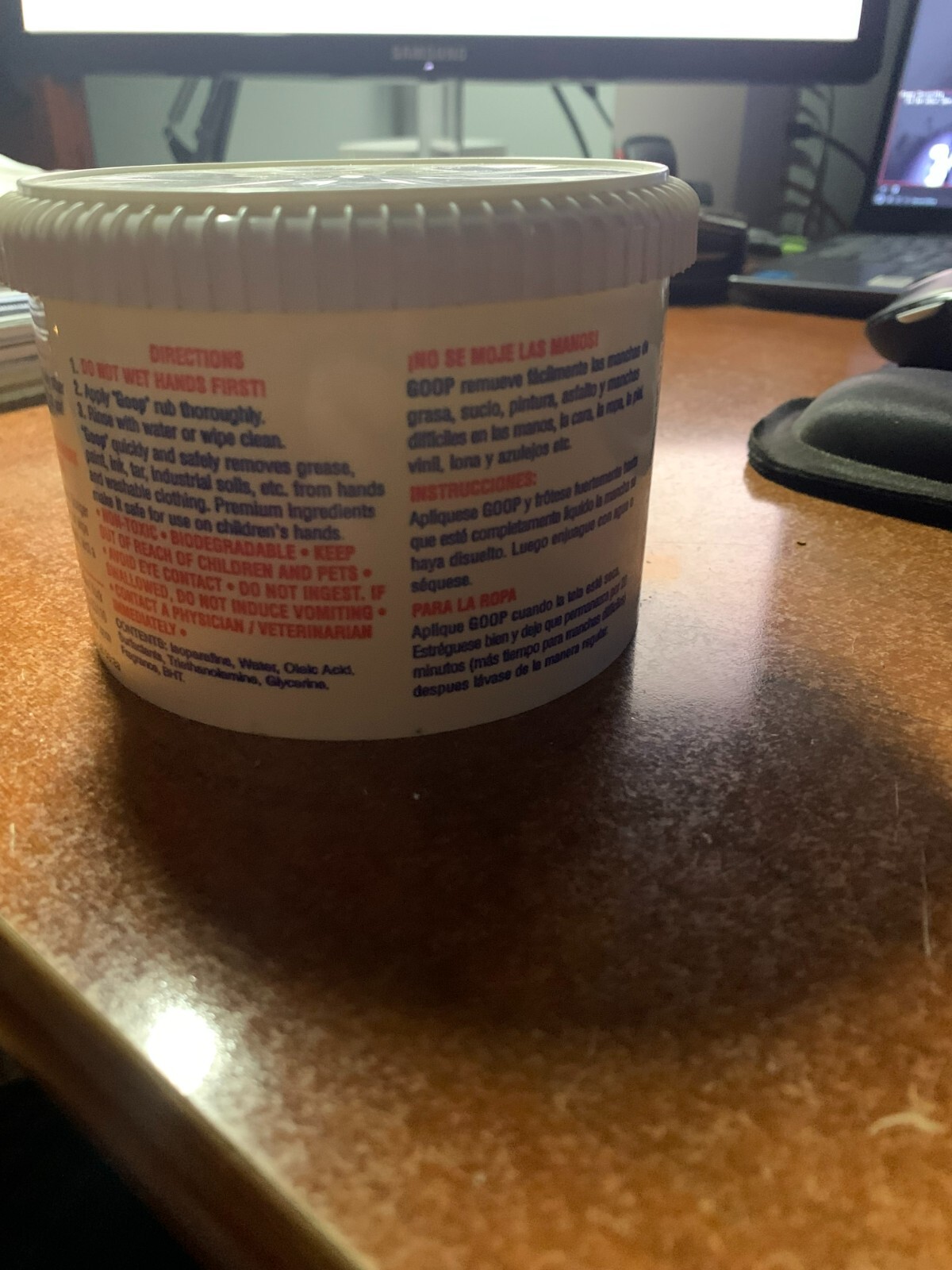 Goop MultiPurpose Hand Cleaner Waterless Hand Degreaser, Laundry Stain Remover eBay