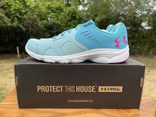 NEW Youth Girl's Under Armour Shoes 3 5.5 6.5 6 7 GGS PACE RN 1272293-293 Kids