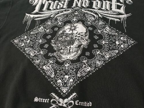 Heathen Trust No 1 T-Shirt (Small, Black)