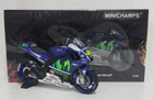 Model Moto 1:12 MINICHAMPS valentino rossi Yamaha YZR-M1 Sepang 2016 Diecast