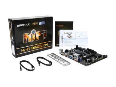 BIOSTAR Hi-Fi B150S1 D4 Ver. 6.x LGA 1151 Intel B150 SATA 6Gb/s USB 3.0 MicroATX