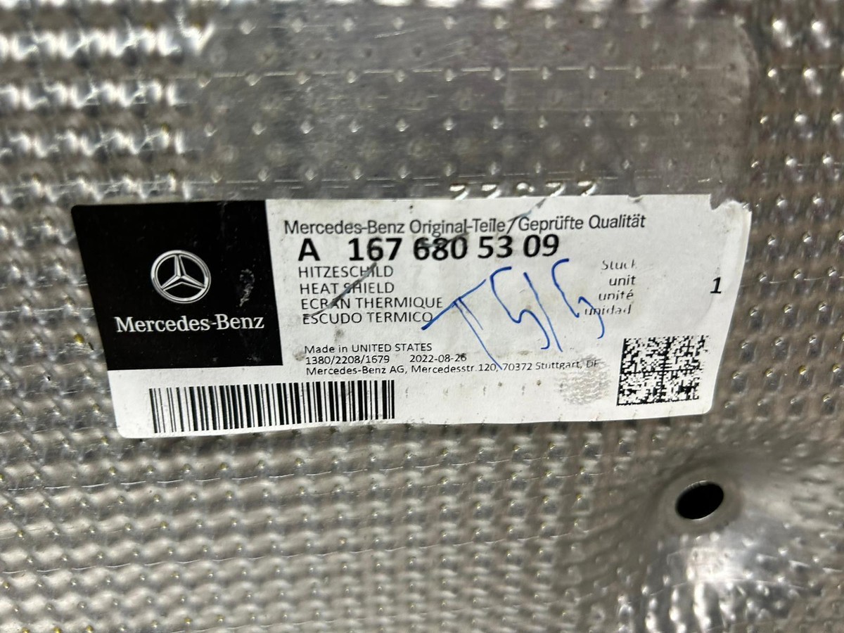 Mercedes GLE-Class W167 Rear Upper Floor Pan Shield 2020-2023 OEM  