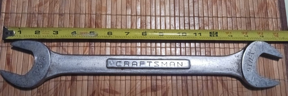 Craftsman 1 -3/8 in 1-7/16 in Wrench Open Both Ends VCG | eBay