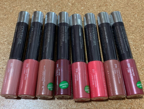 Lot8 CoverGirl Lip Perfection Jumbo Gloss Balm #255,225,210,270,217,216,205,213 - Picture 1 of 8