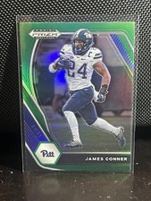 2021 Panini Prizm Draft Picks - Green Prizm #91 James Conner