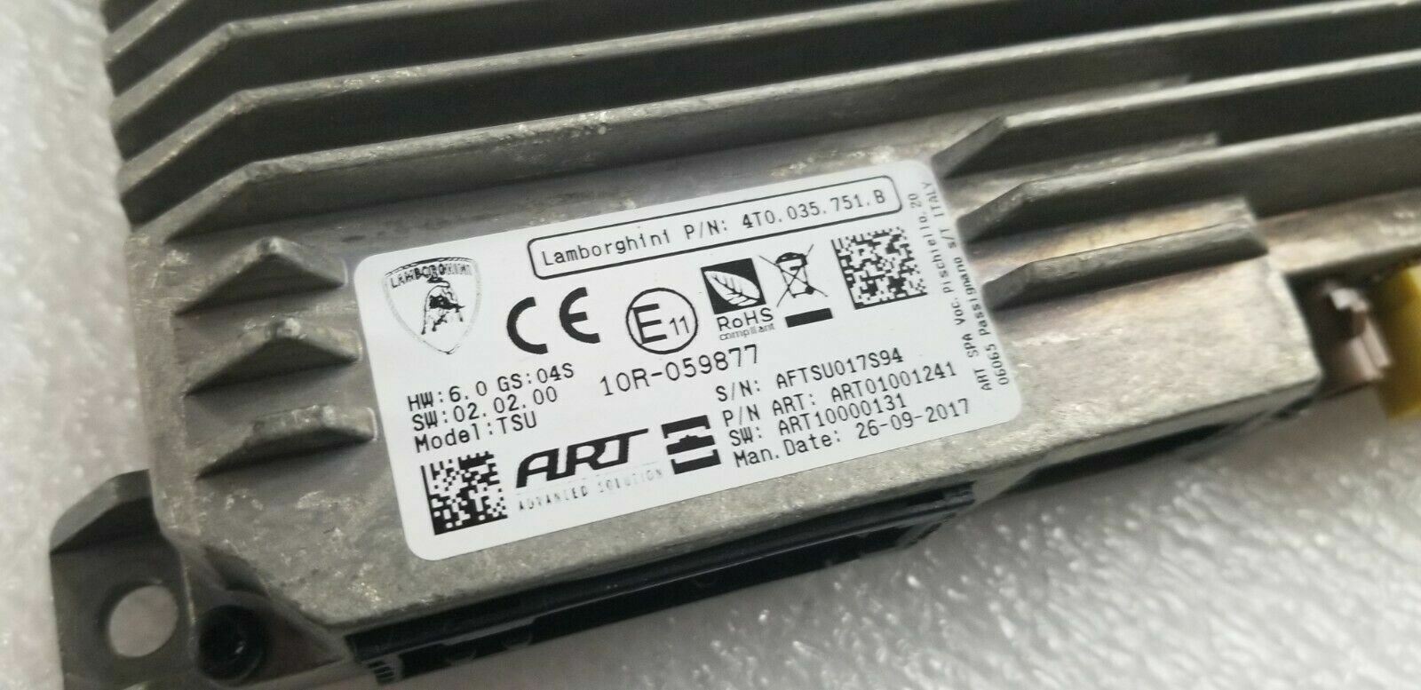 LAMBORGHINI HURACAN PERFORMANTE AVENTADOR ELECTRIC CONTROL UNIT OEM ...