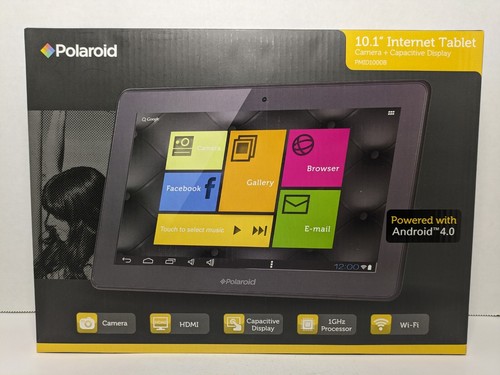 Sealed Polaroid PMID1000B Android 4.1 Jelly Bean 10.1" Tablet W/ Wi-Fi & HDMI