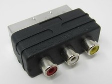 Standard TV Multi Cable Sound Vision Input Adapter Video Female L Mono R Audio