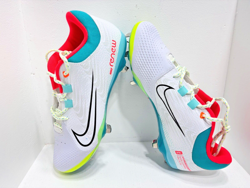 SCARPA NIKE DONNA REACT & RENE HYPERDIAMOND 4 ELITE SOFTBALL TACCHETTI TAGLIA:10 - Foto 18 di 23