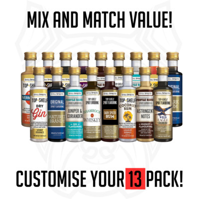 Still Spirits Top Shelf Essence - Original, Profiles, Liqueur - Variety 13 Pack!