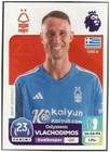 PANINI 2024 PREMIER LEAGUE- #494-NOTTINGHAM FOREST & GREECE-ODYSSEAS VLACHODIMOS