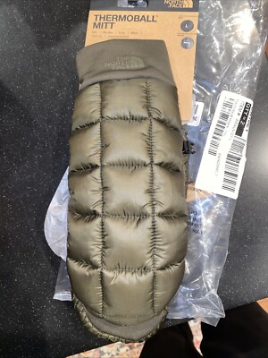 New The North Face ThermoBall Insulated Mittens  Mitts Men Large