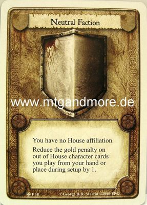 A Game of Thrones LCG - 1x Neutral Faction  #018 - Illyrios Gift