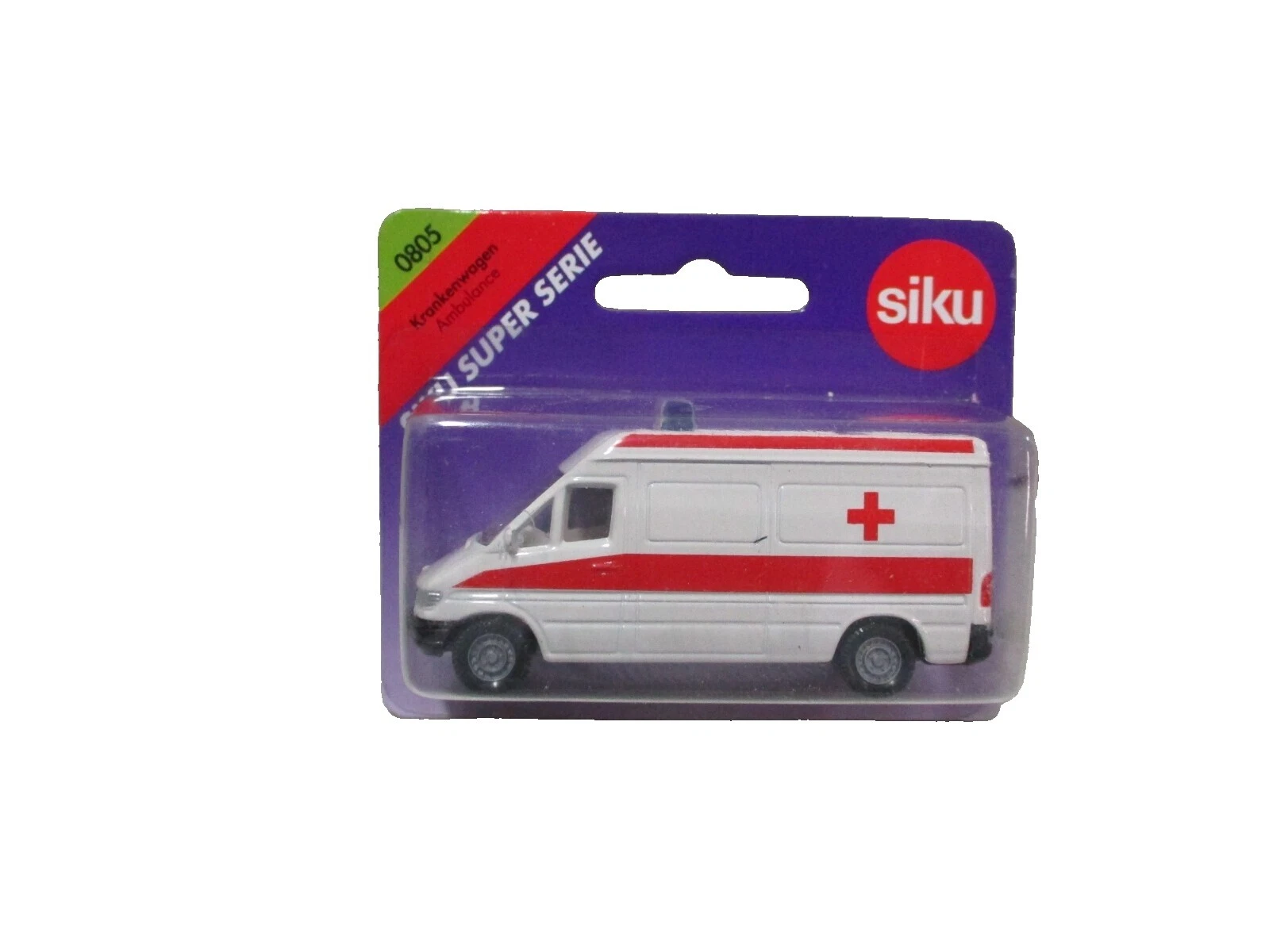 Современная литая скорая помощь SIKU