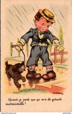 18829 postcard fantasy - illustrator Gougeon