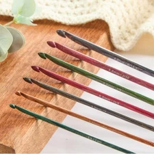 KnitPro Dreamz Interchangeable Tunisian Crochet Hooks Size 3.0mm - 12.0mm