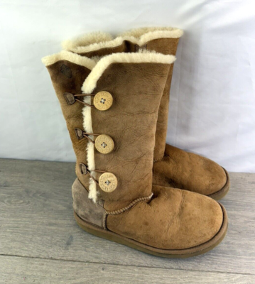 UGG Australia 1962 Bailey Button Tall Winter Boots Size Women's 8