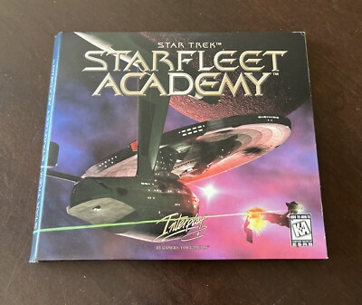 Star Trek Starfleet Academy PC, CD-ROM Interplay (5 CDs), 1997 -  Complete