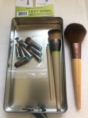Öko Tools Make-up Pinsel Set in einer Dose