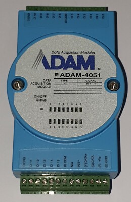 ADVANTECH DATA ACQUISITION MODULE ADAM-4051 ISOLATED DIGITAL INPUT MODULE