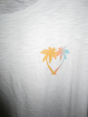 Women T-Shirt White Suze XXL Short Sleeves