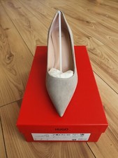 Hugo By Hugo Boss Ines Luxury Suede Chunky Heels Womens UK Size 8 Made In Italy