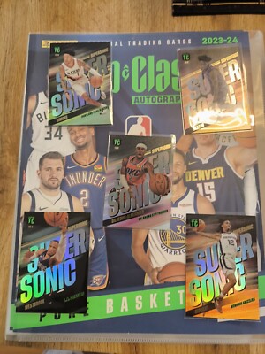 Panini NBA Top Class 2023-2034 INSERTS SUPER SONIC