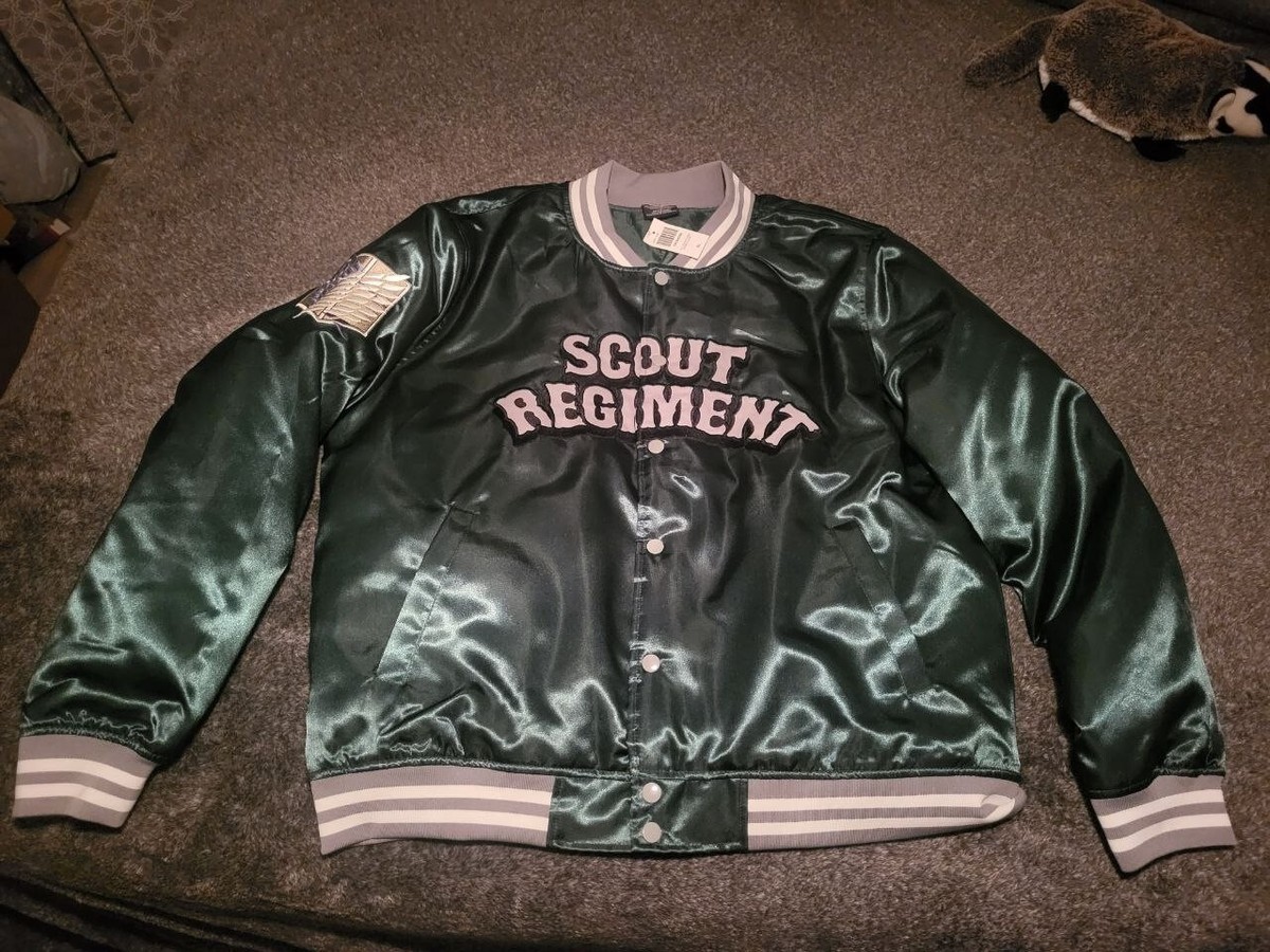 Attack on Titan Scout Regiment Bomber Jacket BL exclusive size XL NEW WITH  TAGS