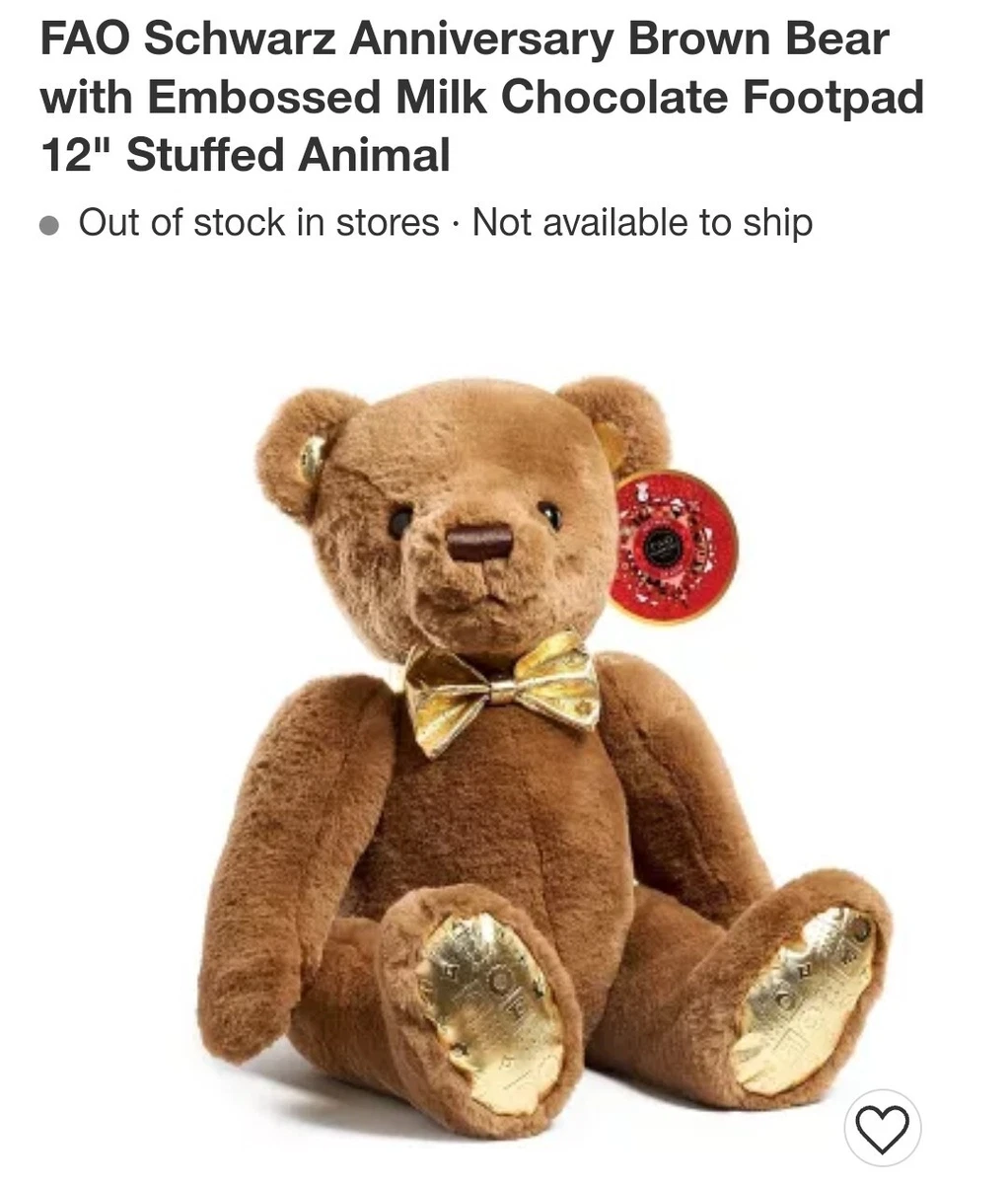 Fao schwarz anniversary sale bear