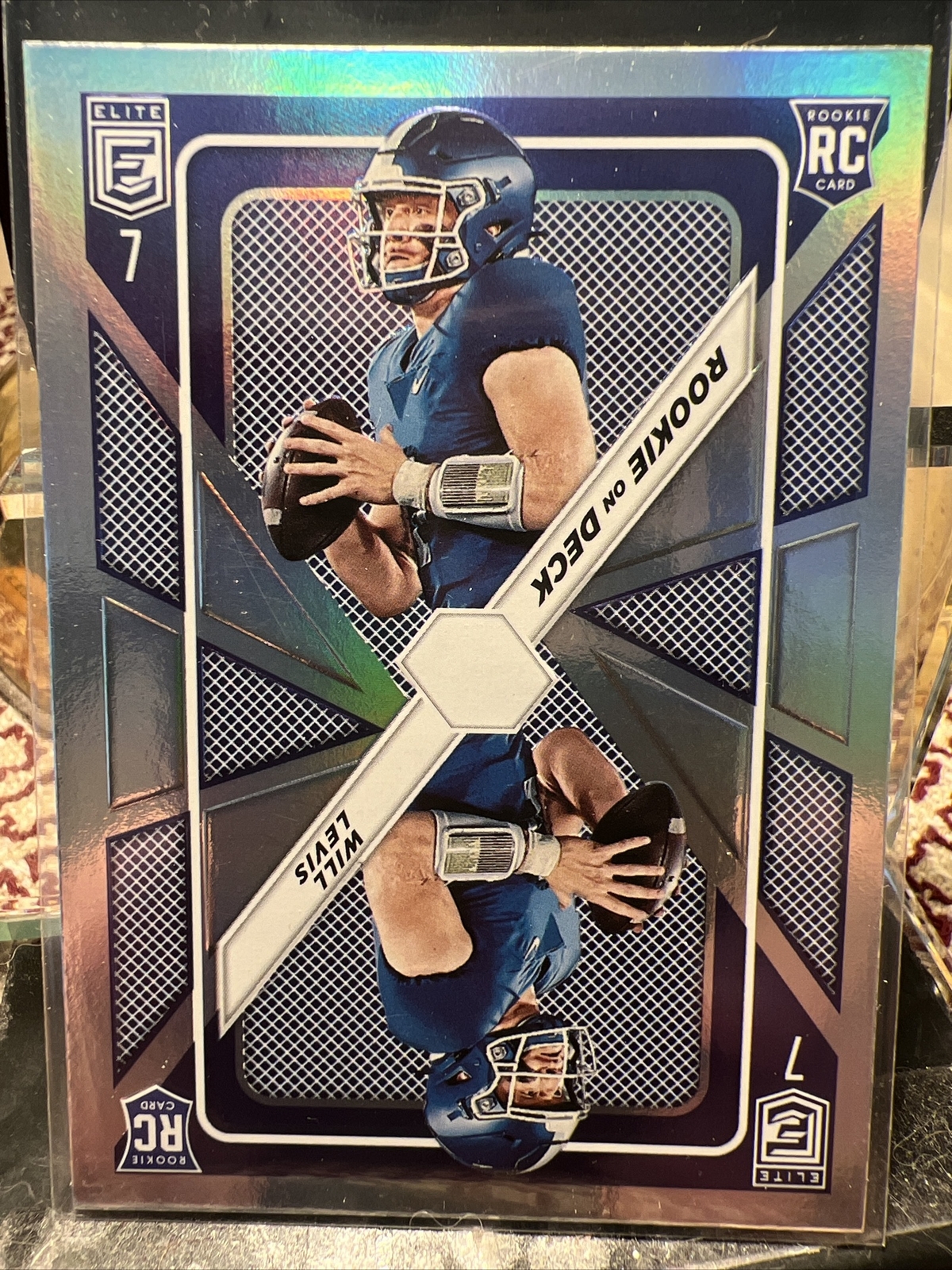 2023 Donruss Elite Will Levis RC Rookie On Deck Insert #RD-3 Tennessee Titans