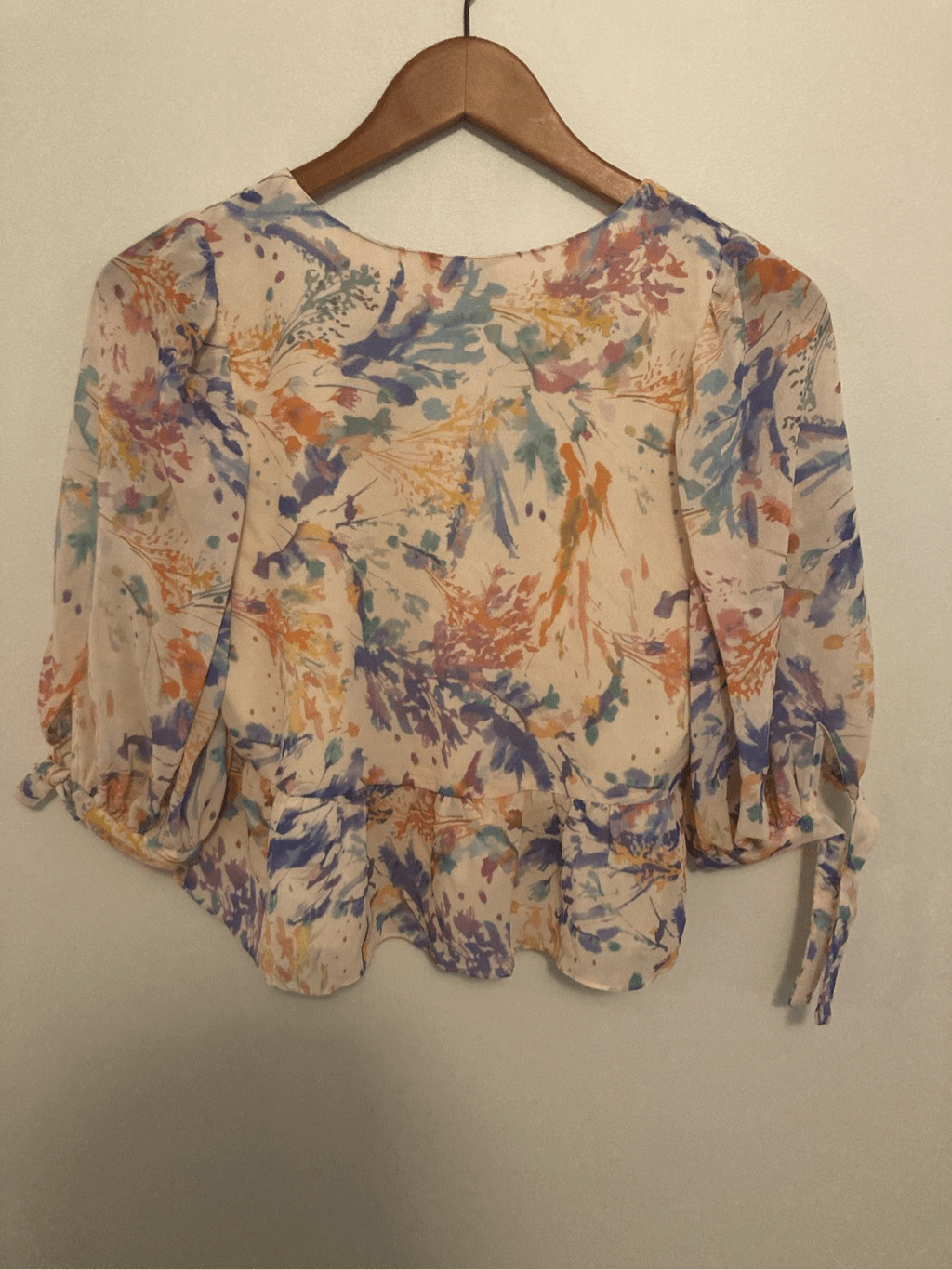 Amanda Uprichard floral crop top eBay
