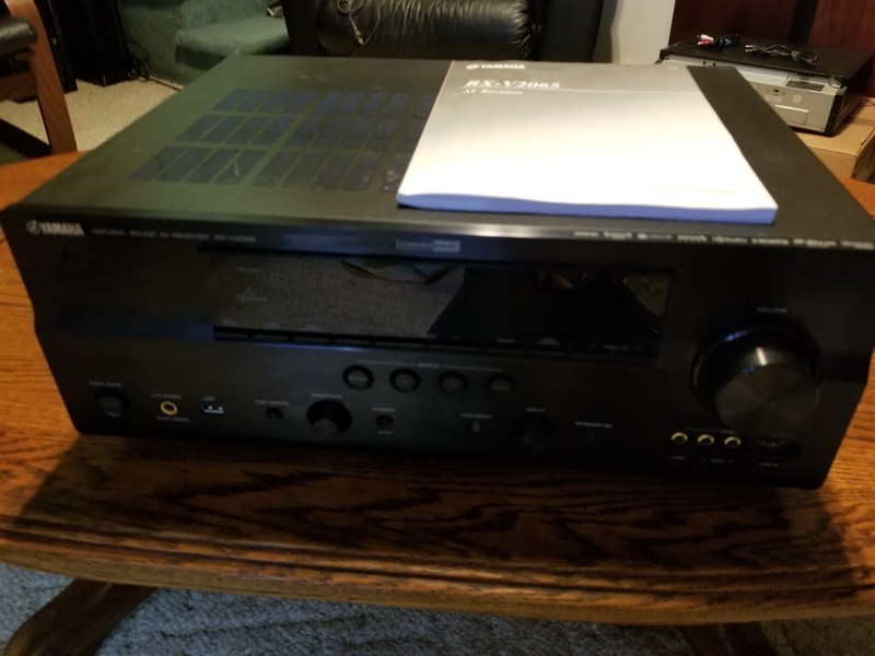 YAMAHA RX-V2065 - 7.2 channel A/V receiver - 5 HDMI  - w/ Manual