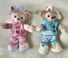 Disneyland Duffy ShellieMay Plush Key Chain Pyjama Autumn Tokyo Disneysea Japan