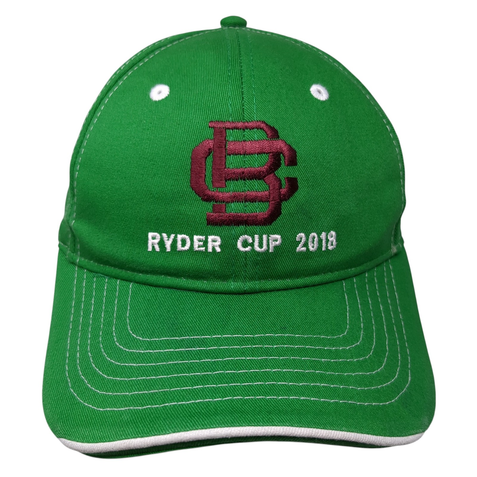 Ryder Cup 2012 Strapback Baseball Cap Green One S… - image 1