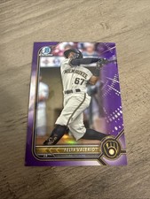 2022 Bowman Draft - Felix Valerio #BD-66 Purple /250 (RC)
