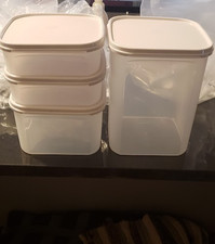 OFFERTA NUOVA Tupperware Modular Mates FINESTRE TRASPARENTI QUADRATI 8 PEZZI! (4/4)