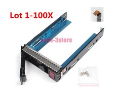 Lot 3.5" SAS SATA Tray Caddy for HP ProLiant DL380p DL360p DL560 DL380e DL360e